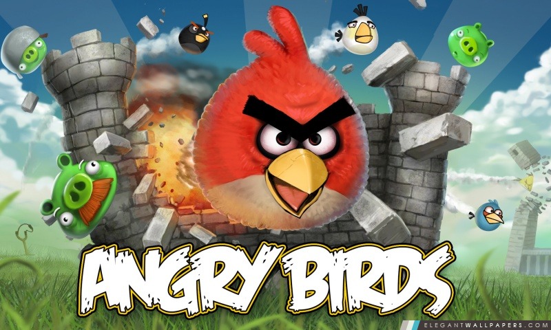 Angry Birds jeu, Arrière-plans HD à télécharger