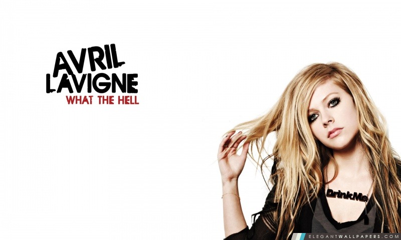 Avril Lavigne What The Hell, Arrière-plans HD à télécharger
