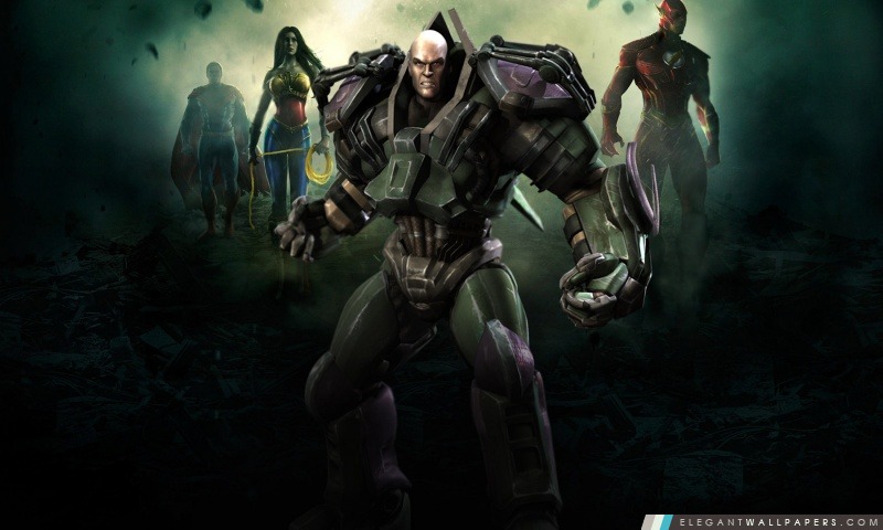 Gods Among Us – Injustice Lex Luthor, Arrière-plans HD à télécharger