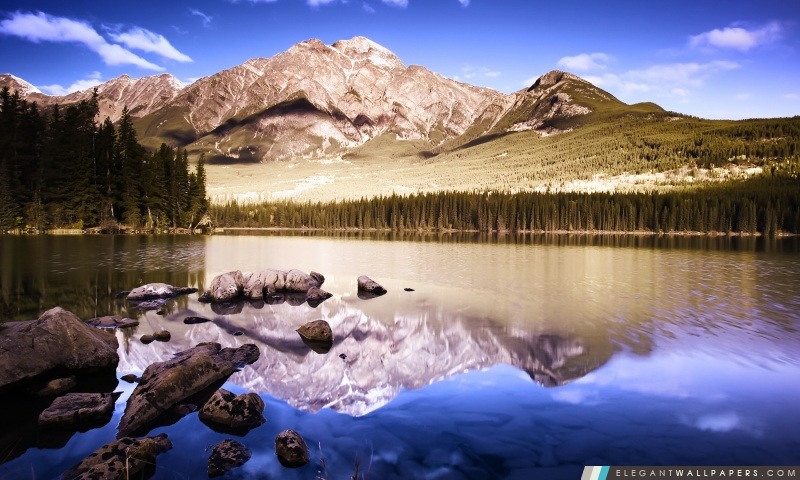 Mirror Lake, Arrière-plans HD à télécharger