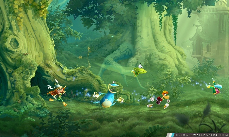 Rayman Legends Captures d'écran, Arrière-plans HD à télécharger