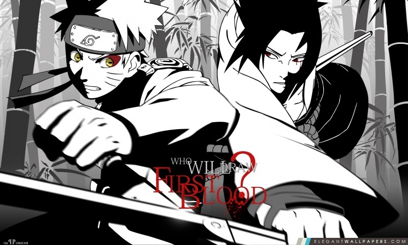 Naruto Sasuke, Arrière-plans HD à télécharger