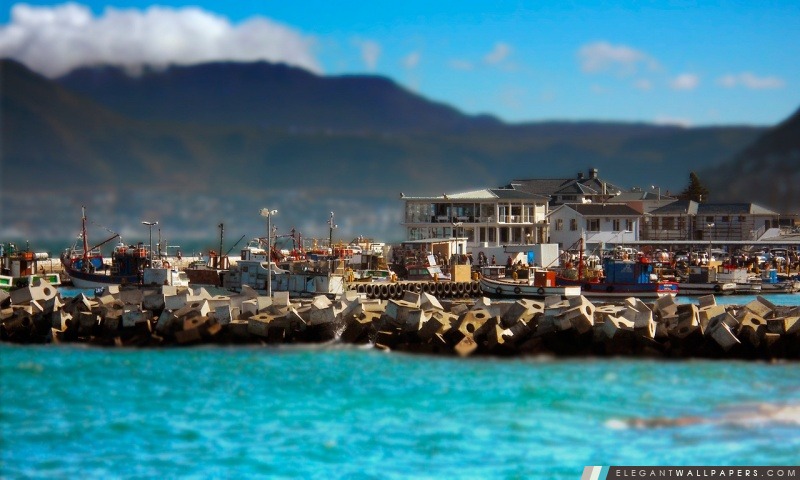 Kalkbay, Cape Town, Afrique du Sud, Arrière-plans HD à télécharger