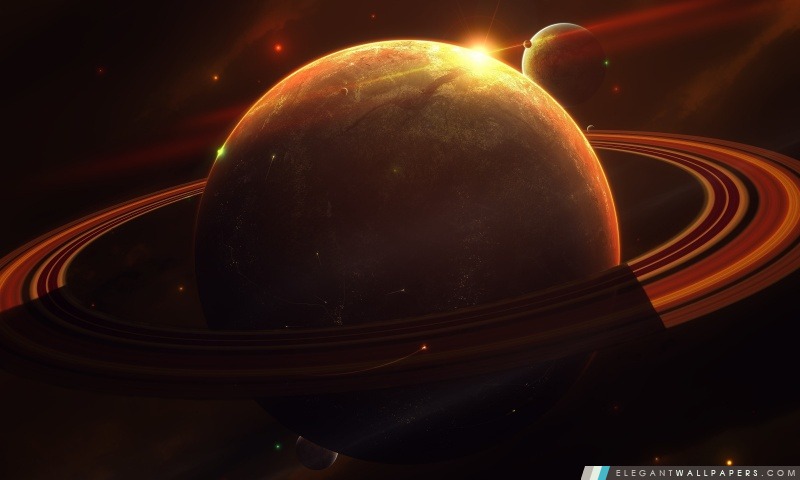 Saturne, Arrière-plans HD à télécharger
