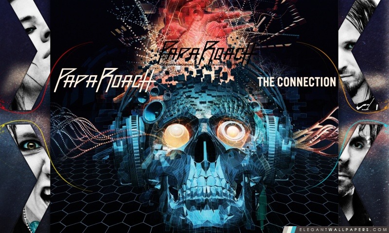 Papa Roach – La connexion, Arrière-plans HD à télécharger