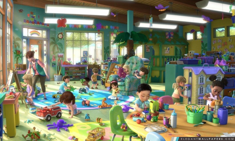 Toy Story 3 Playtime, Arrière-plans HD à télécharger