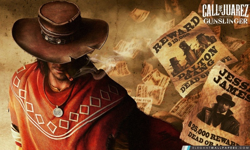 Call of Juarez Gunslinger, Arrière-plans HD à télécharger
