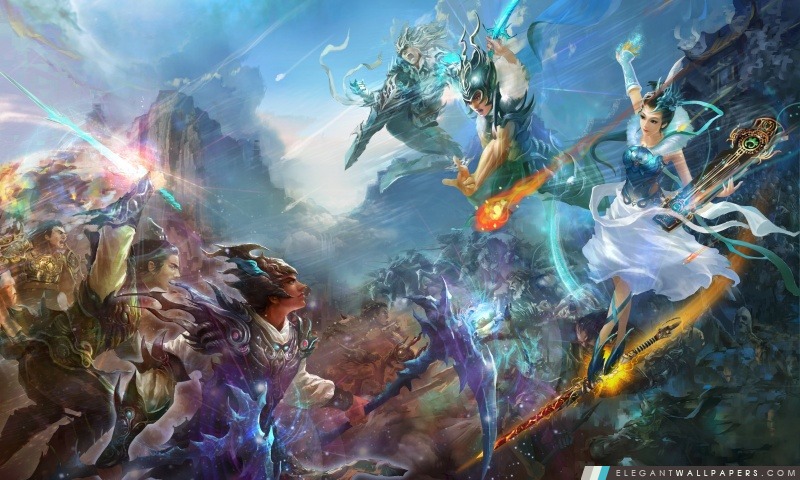 Jade Dynasty bataille, Arrière-plans HD à télécharger
