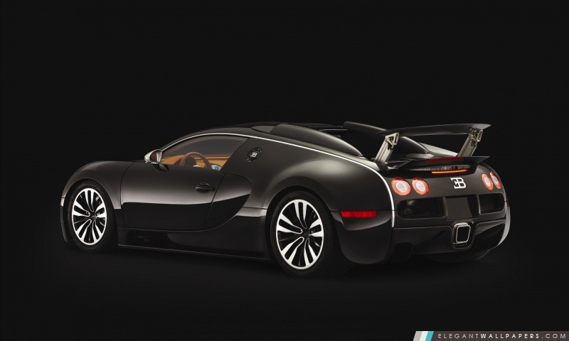 Bugatti Beyron 1,6 Noir, Arrière-plans HD à télécharger