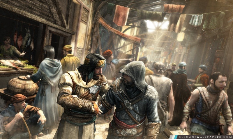 Scène Creed Assassin marché, Arrière-plans HD à télécharger