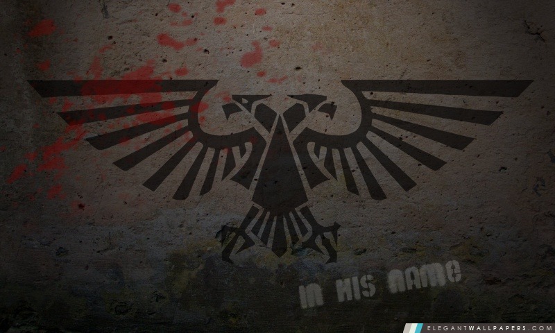 Warhammer 40K Logo Graffiti, Arrière-plans HD à télécharger