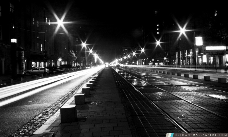 Street View At Night, Arrière-plans HD à télécharger