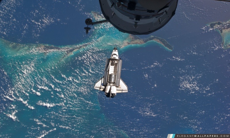 La navette spatiale Atlantis, Arrière-plans HD à télécharger