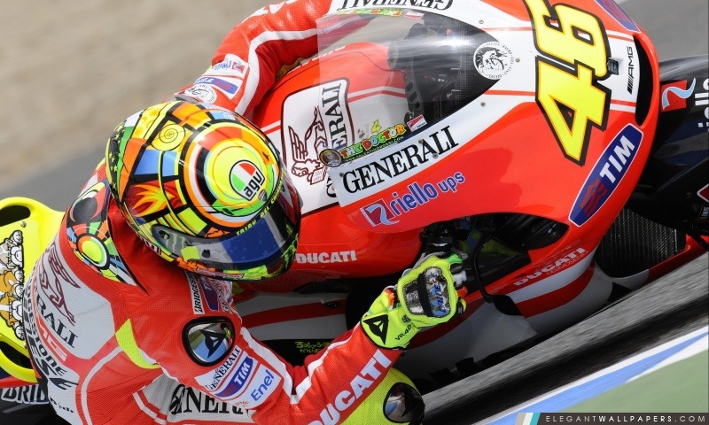 Valentino Rossi Ducati Bike Championnat du Monde MotoGP, Arrière-plans HD à télécharger