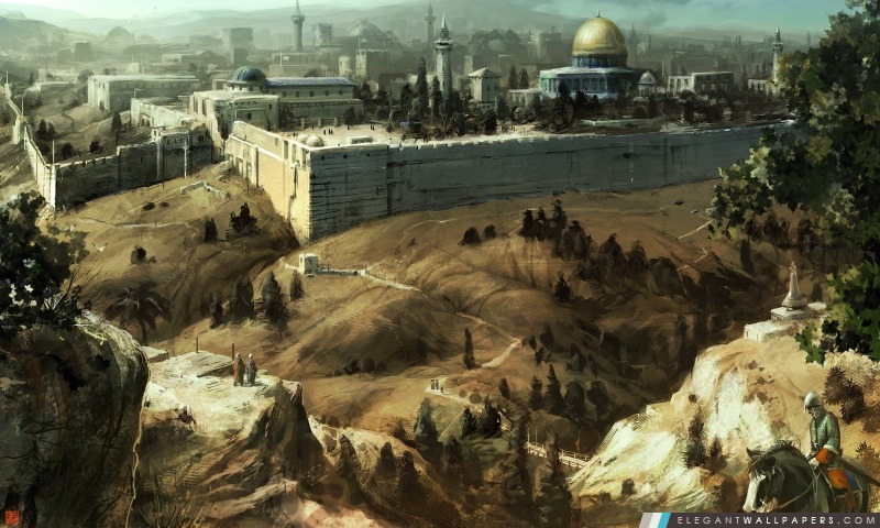 Assassins Creed Jérusalem, Arrière-plans HD à télécharger