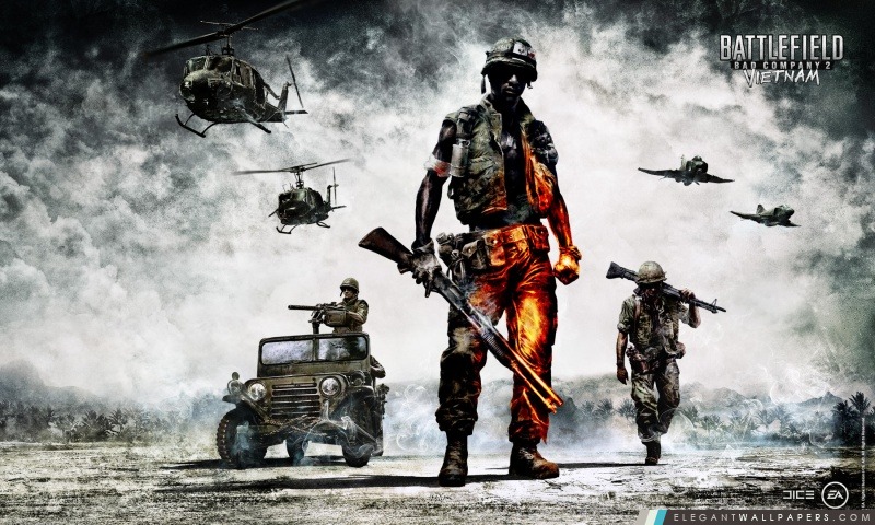 Battlefield Bad Company 2 Vietnam, Arrière-plans HD à télécharger