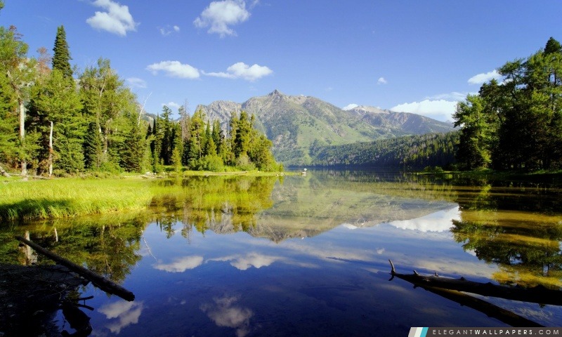 Belle lac Paysage de montagne, Arrière-plans HD à télécharger