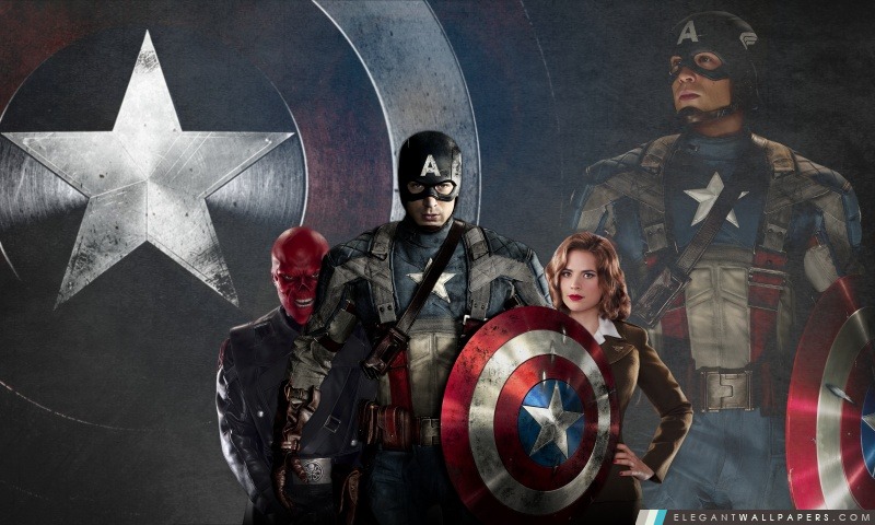 Captain America, Arrière-plans HD à télécharger
