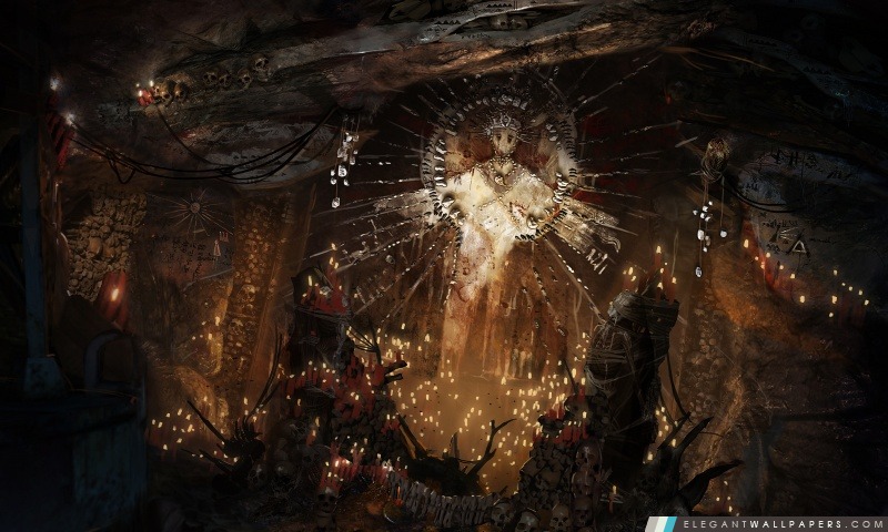 Tomb Raider – Sacrifice Autel, Arrière-plans HD à télécharger