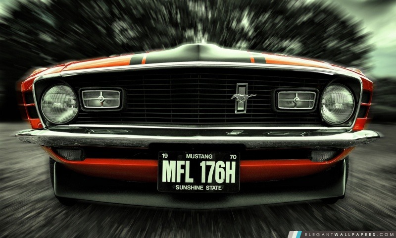 Classique Mustang, Arrière-plans HD à télécharger
