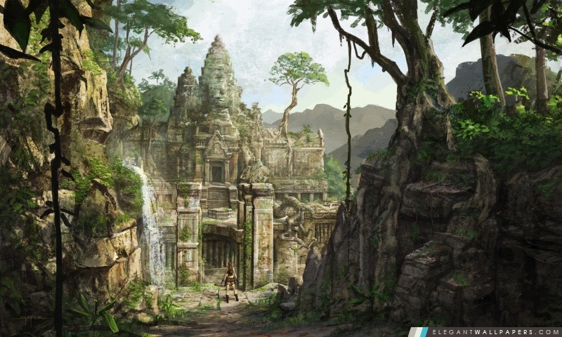 Tomb Raider Underworld Art, Arrière-plans HD à télécharger