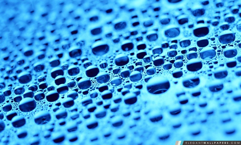 Wet surface bleue, Arrière-plans HD à télécharger
