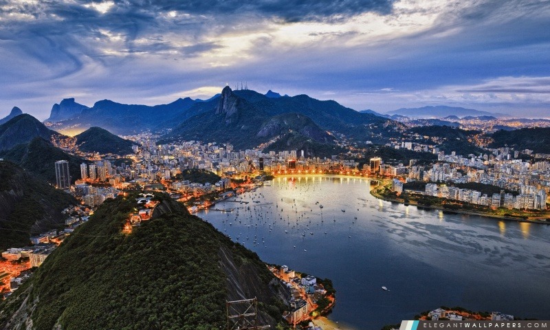 Incroyable Rio De Janeiro, Arrière-plans HD à télécharger