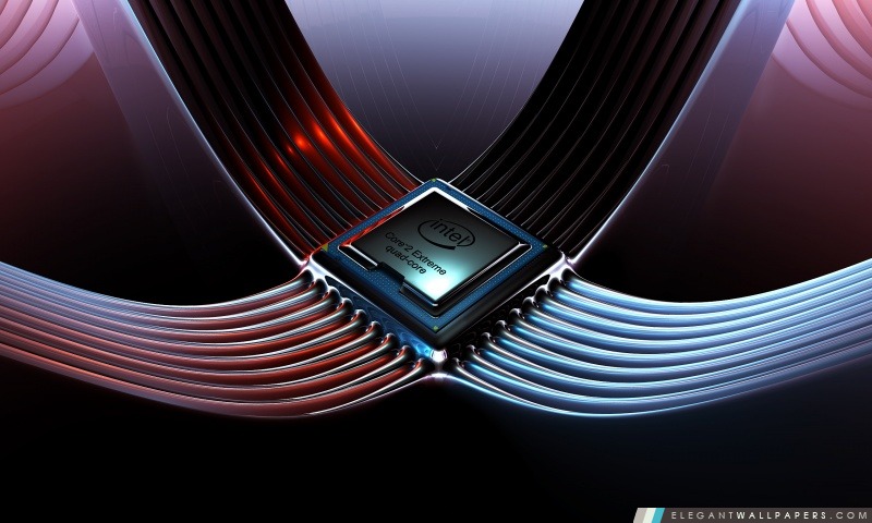 Intel Core 2 Extreme Quad Core, Arrière-plans HD à télécharger