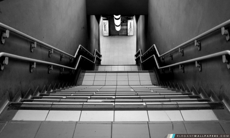 Subway Stairs, Arrière-plans HD à télécharger