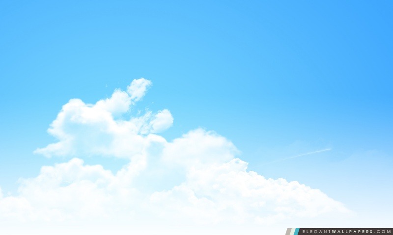 Clear Blue Sky Panorama, Arrière-plans HD à télécharger