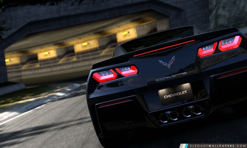 Corvette de course, Arrière-plans HD à télécharger
