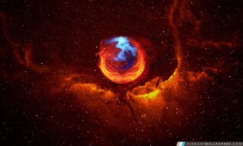 Firefox nébuleuse, Arrière-plans HD à télécharger