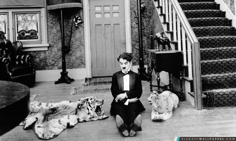 Charlie Chaplin drôle, Arrière-plans HD à télécharger