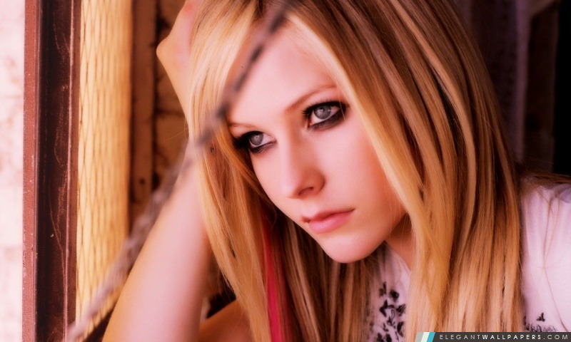Avril Lavigne fenêtre, Arrière-plans HD à télécharger