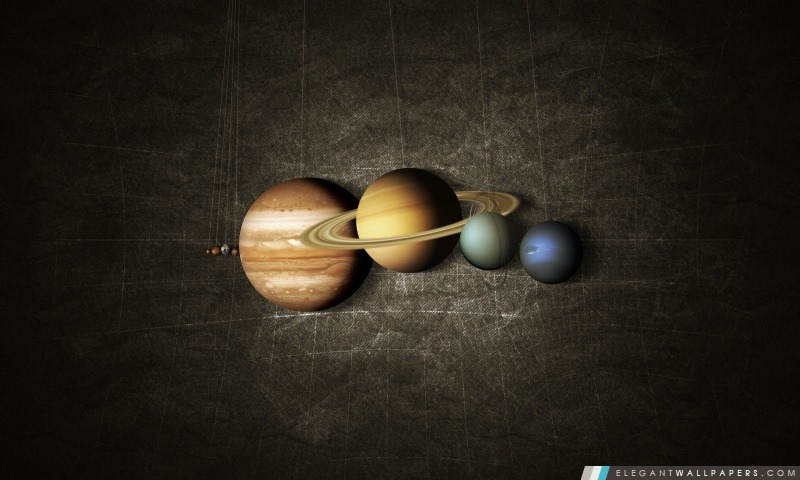 Planètes du système solaire, Arrière-plans HD à télécharger