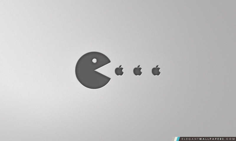 Pacman d'Apple, Arrière-plans HD à télécharger