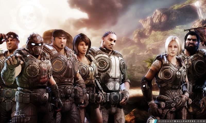 Gears Of War Team 3, Arrière-plans HD à télécharger