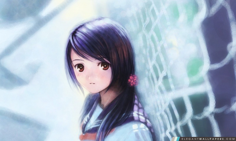 Anime Girl, Arrière-plans HD à télécharger