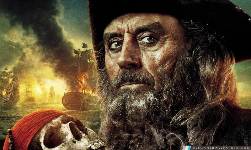 Pirates des Caraïbes – La fontaine de jouvence Blackbeard, Arrière-plans HD à télécharger
