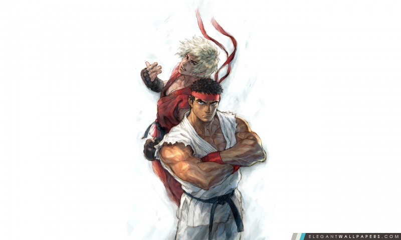 Street Fighter 4 Ryu, Arrière-plans HD à télécharger