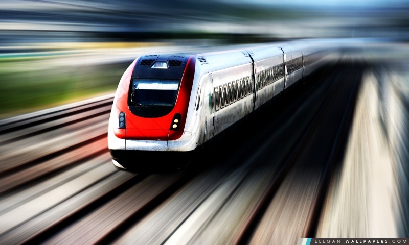Train à grande vitesse, Arrière-plans HD à télécharger