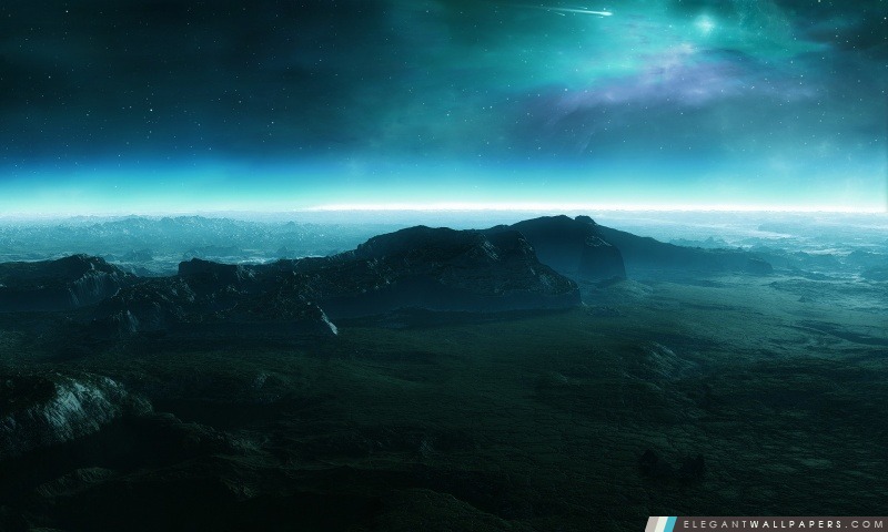 Alien Paysage, Arrière-plans HD à télécharger