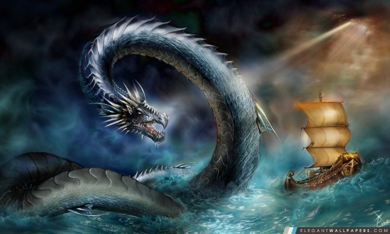 Sea Dragon, Arrière-plans HD à télécharger
