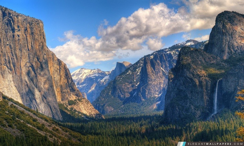 Yosemite Valley, Arrière-plans HD à télécharger