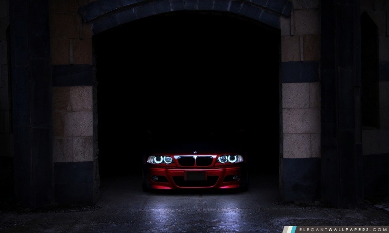 Rouge BMW, Arrière-plans HD à télécharger