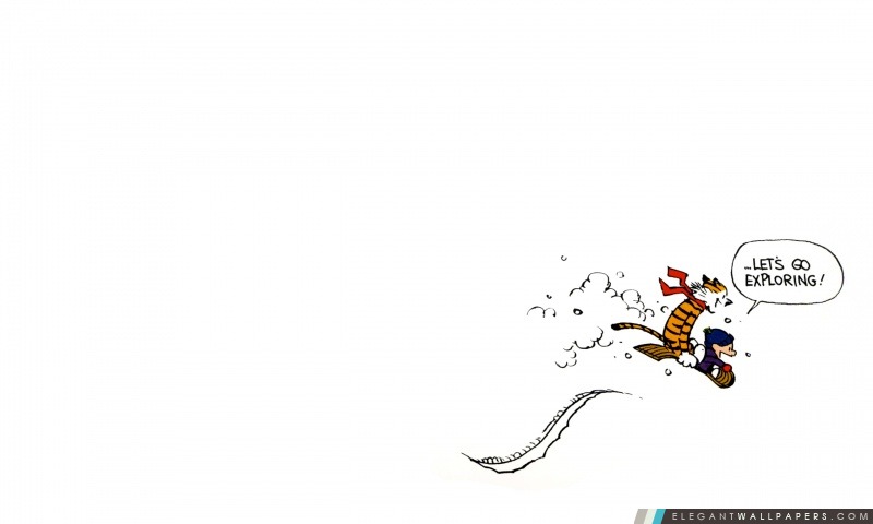 Calvin et Hobbes Explorer, Arrière-plans HD à télécharger