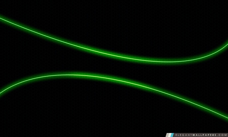 Vert Neon Light, Arrière-plans HD à télécharger