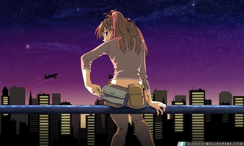 Paysage urbain Anime, Arrière-plans HD à télécharger