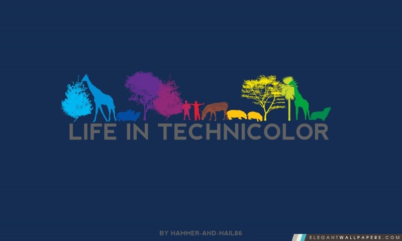 Life In Technicolor, Arrière-plans HD à télécharger
