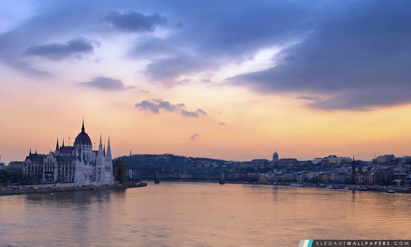 Danube à Budapest, Arrière-plans HD à télécharger